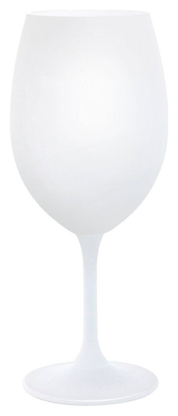 Bílá sklenička na víno 350 ml
