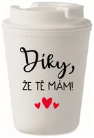 DÍKY, ŽE TĚ MÁM! v bílé barvě