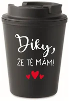 DÍKY, ŽE TĚ MÁM! v černé barvě