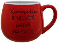 KAMARÁDKA JE NEJVĚTŠÍ POKLAD NA SVĚTĚ v červené barvě
