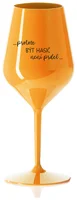 PROTOŽE BÝT HASIČ NENÍ PRDEL v oranžové barvě