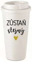 ZŮSTAŇ STEJNÝ v bílé barvě