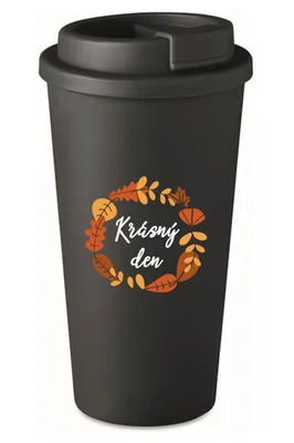KRÁSNÝ DEN (PODZIM) - bílý termohrnek 300 ml