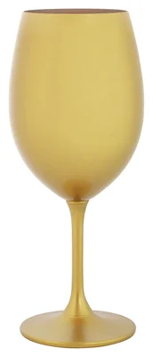 Zlatá sklenička na víno 350 ml